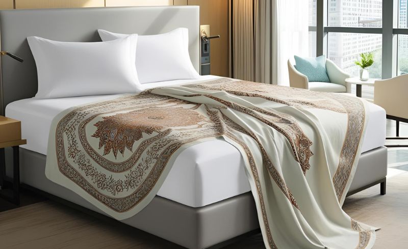 Cotton Hotel Bedsheet Exporter Manufacturer in India