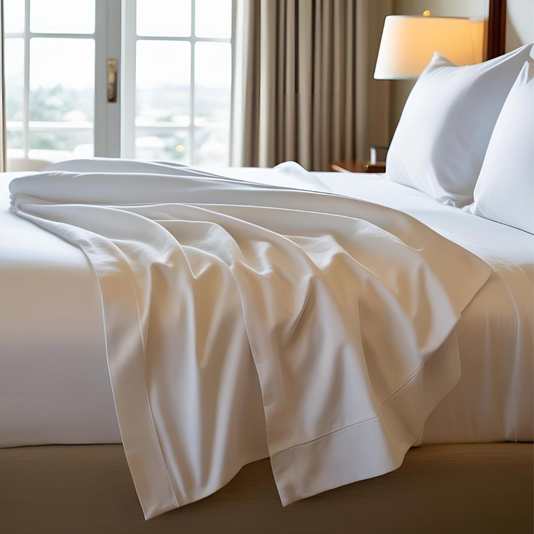 Cotton Hotel Bedsheet Exporter Manufacturer in India
