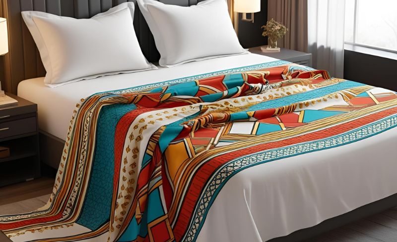 Cotton Printed Bedsheet Exporter Manufacturer in India