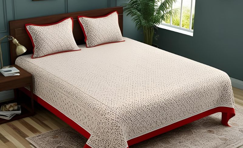Cotton Single Bedsheet Exporter Manufacturer in India