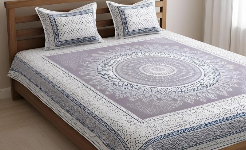Best Cotton Double Bedsheet exporter from India