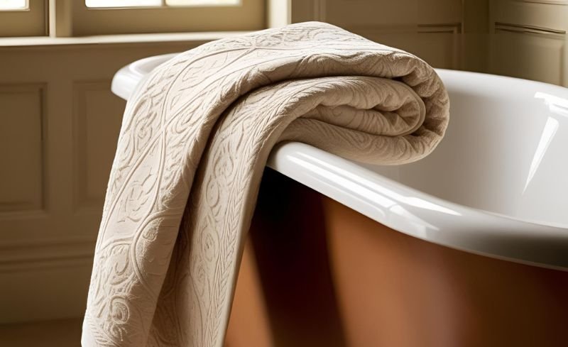 Best Jacquard bath towel exporter from India 