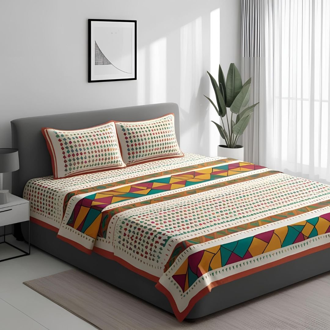 Best Poly Cotton Bedsheet exporter from India