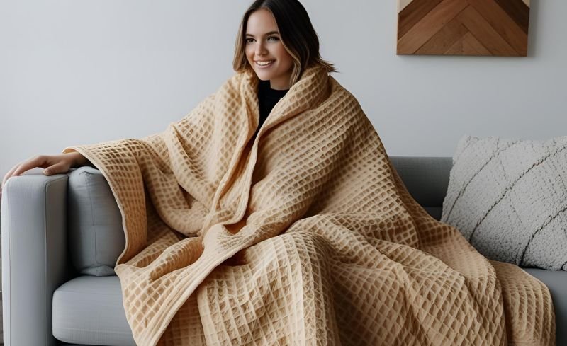 Best waffle blanket exporter from India
