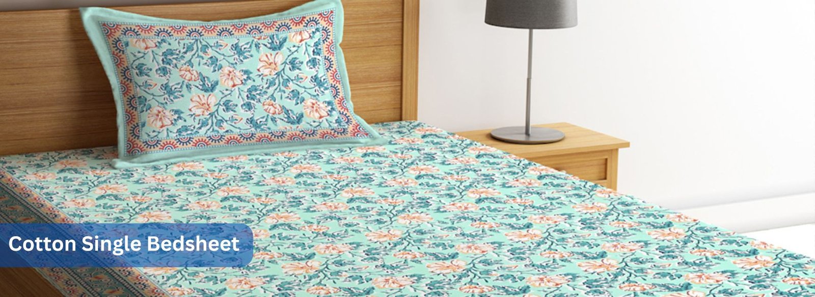 Cotton Single Bedsheet exporter from India