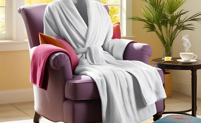 best waffle bath robe exporter from India